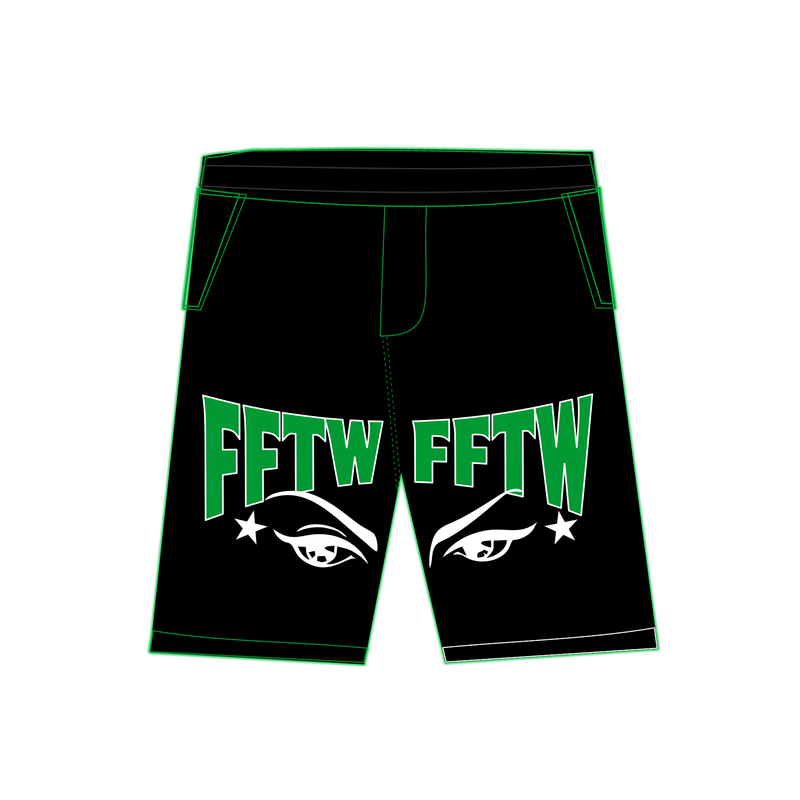 GREEN SHINE YA EYE SHORTS