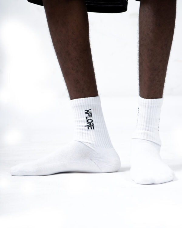 Xplore White Socks