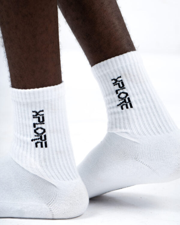 Xplore White Socks