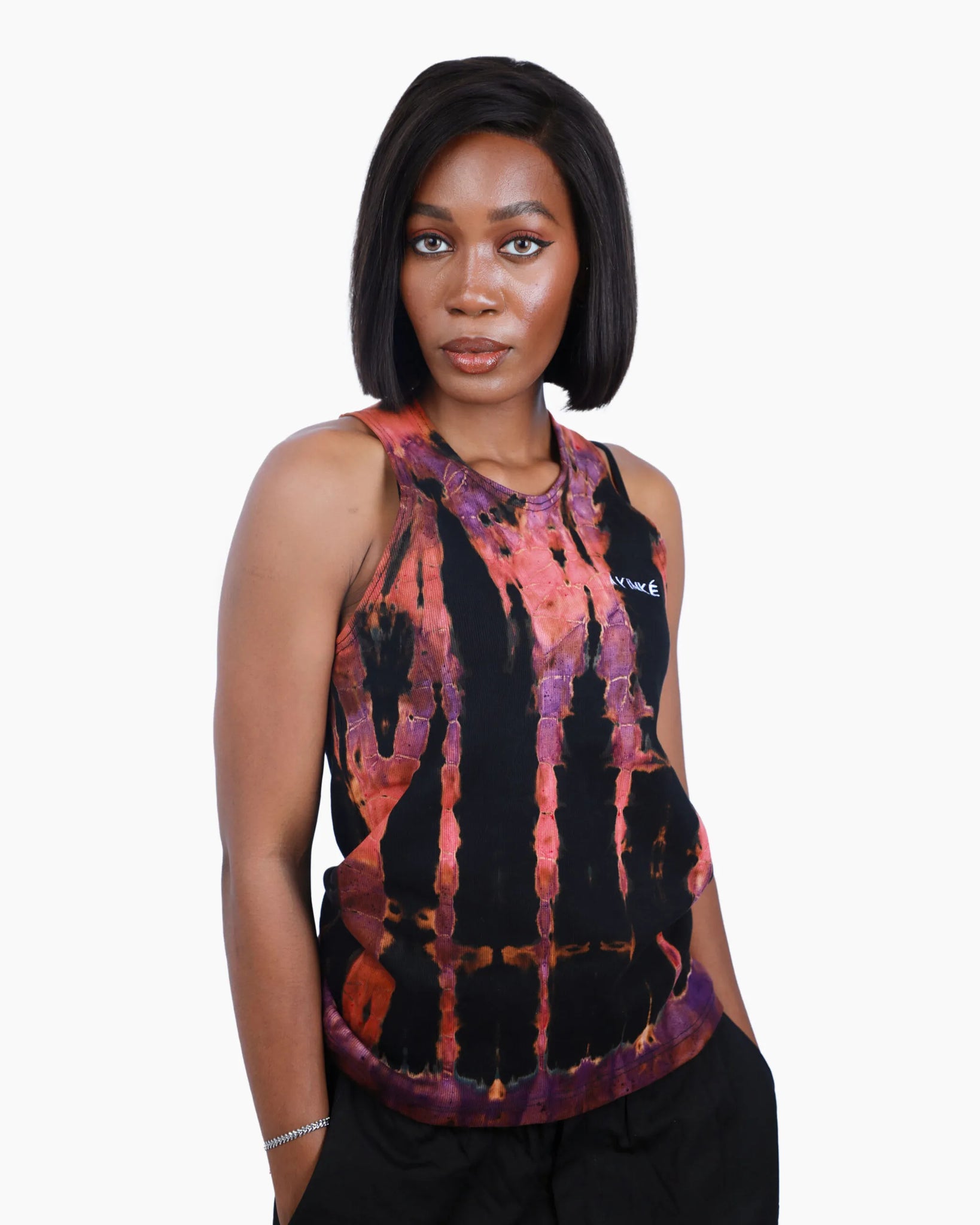 Ayinke Vein Tank Tops