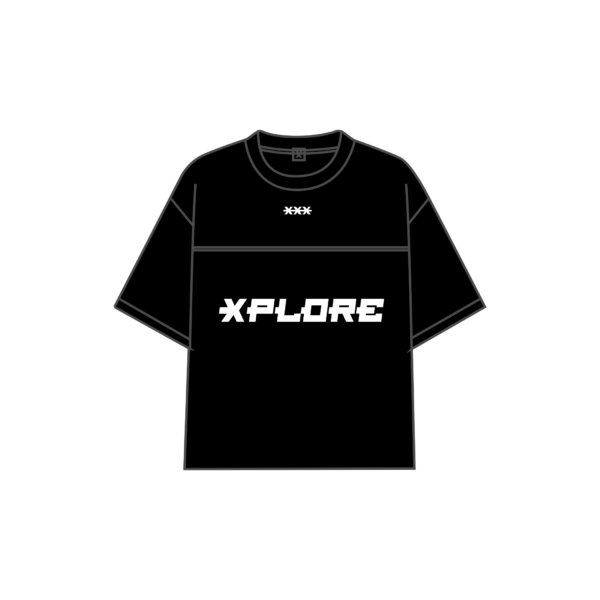 Xplore Black Mesh Jersey