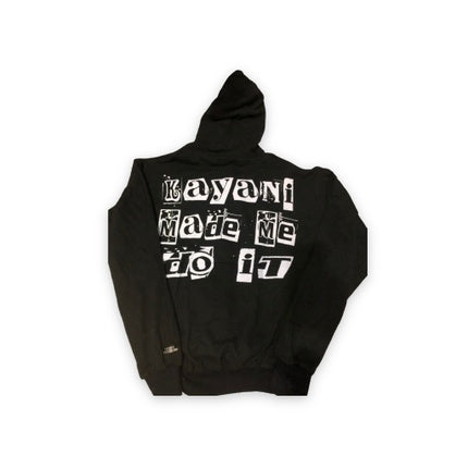 KW Kayani made me do it Hoodie