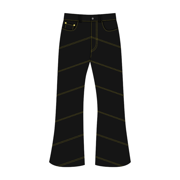 Xplore Leather + Denim Pant