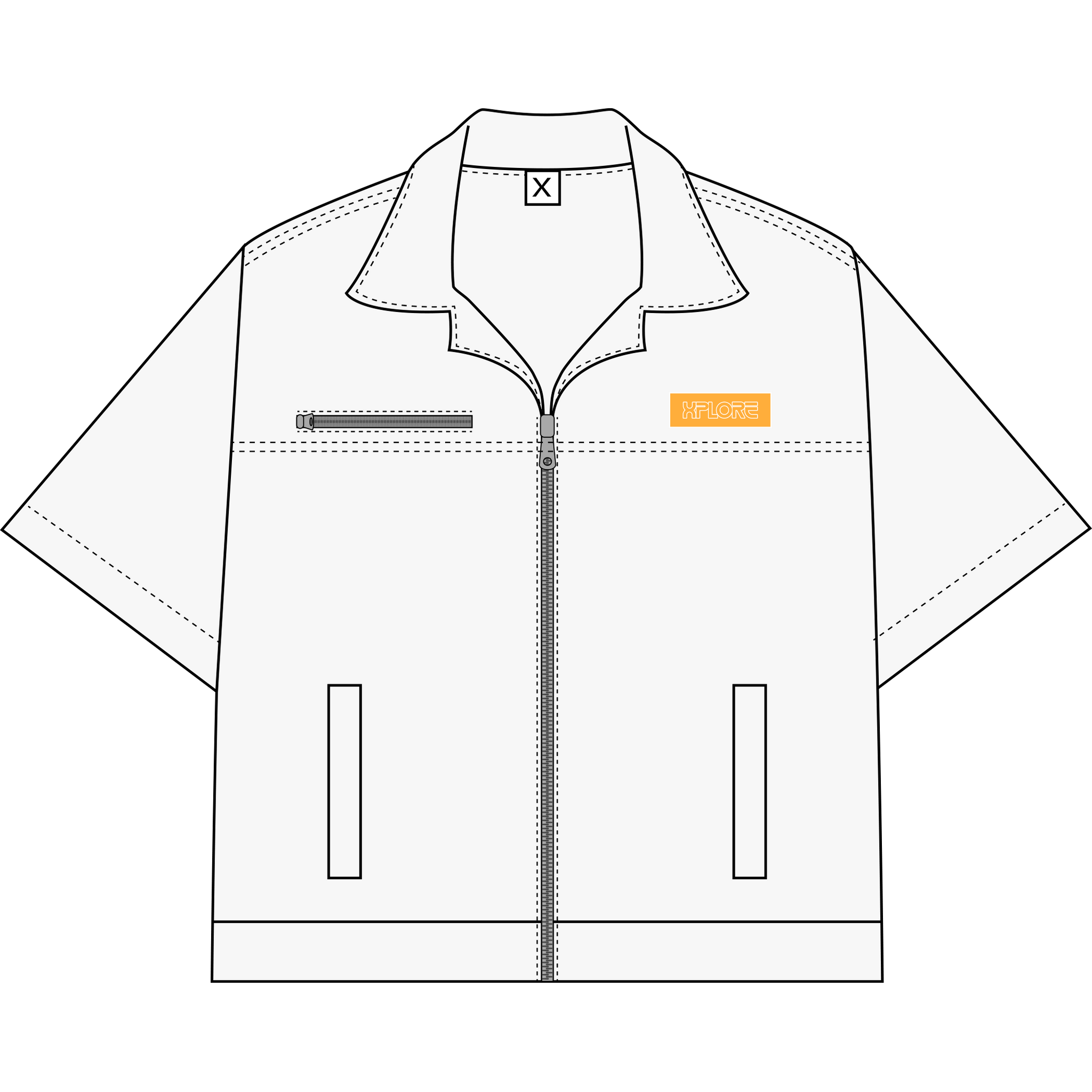 Xplore Zipper Shirt