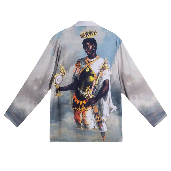 BLACK MESSIAH SILK SHIRT