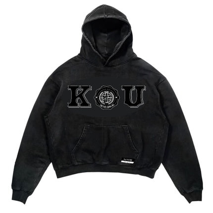 KW university graphic hoodie