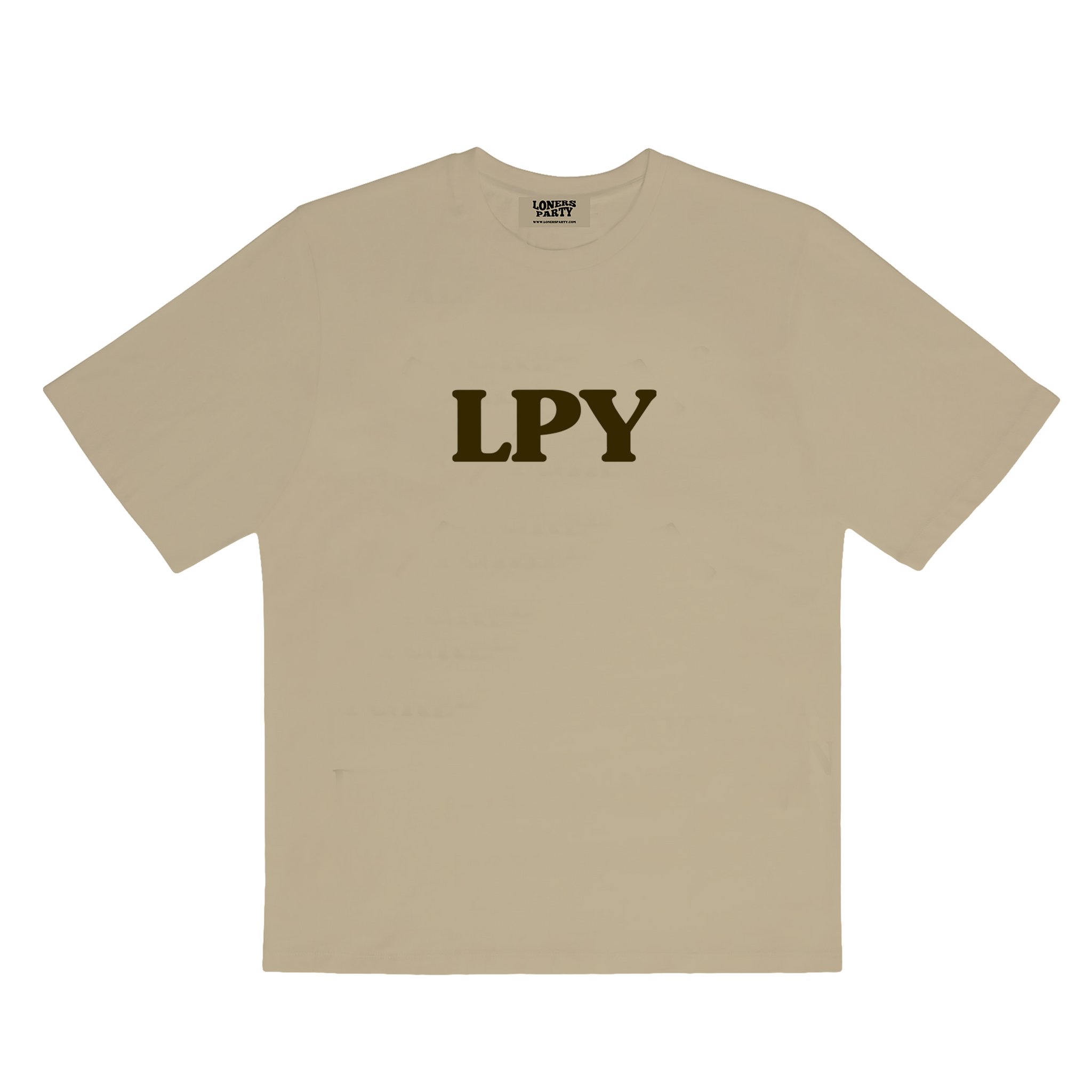 LPY logo tee sand