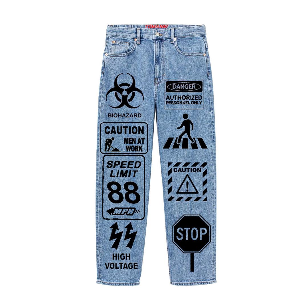 'Road Signs and Cautions' Pants