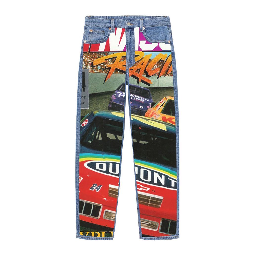 Patch Racing Pants